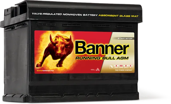 Banner Running Bull AGM 560 01 60Ач 640А, ОП, стандартные клеммы