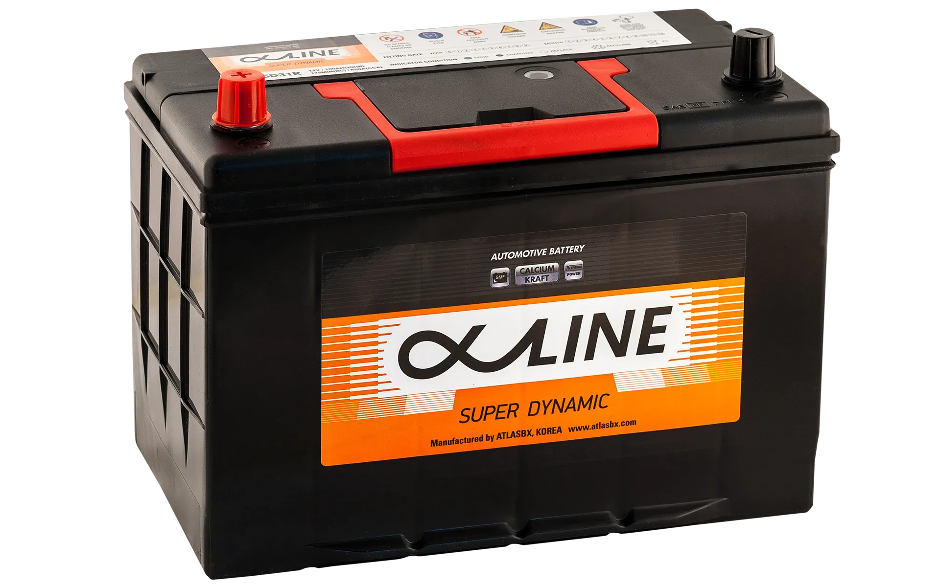 Alphaline Super Dynamic 115 (125D33R) 115Ач 900А, ПП, стандартные клеммы