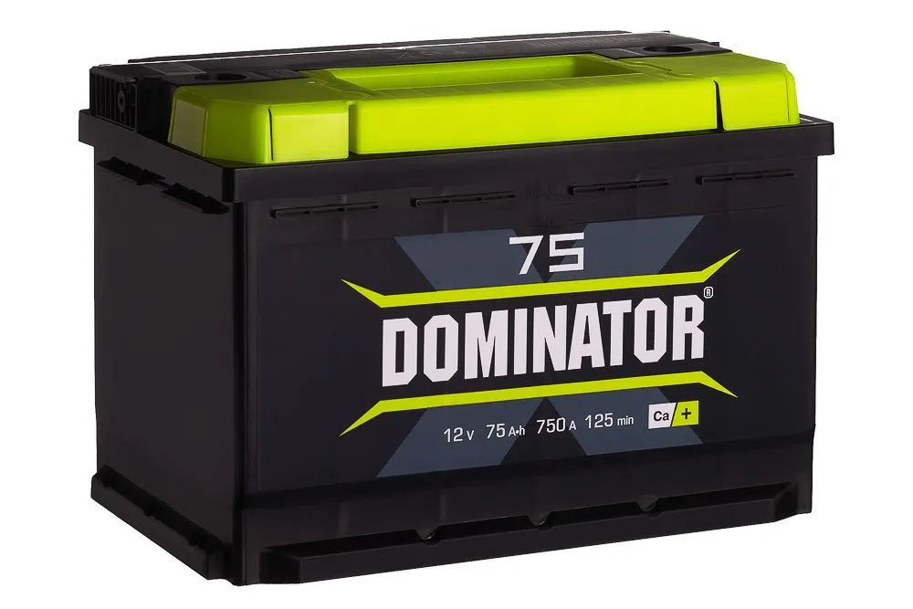 Dominator 75Ач 750А, ПП, стандартные клеммы