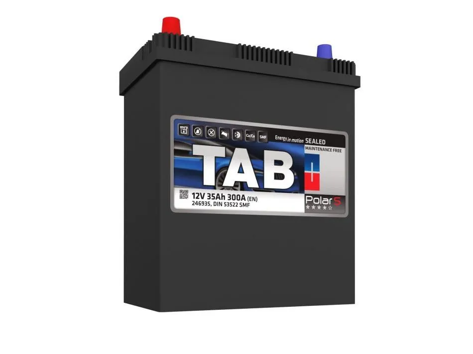 Tab Polar Asia 35Ач 300А 246935 53522 SMF, ПП, тонкие клеммы