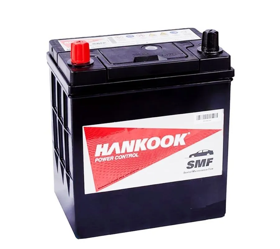 HANKOOK 6СТ-40.1 (44B19R) 40Ач 370А, ПП, тонкие клеммы