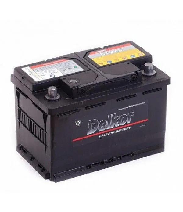 Delkor 6CT-74 (57412) 74Ач 680А, ОП, стандартные клеммы