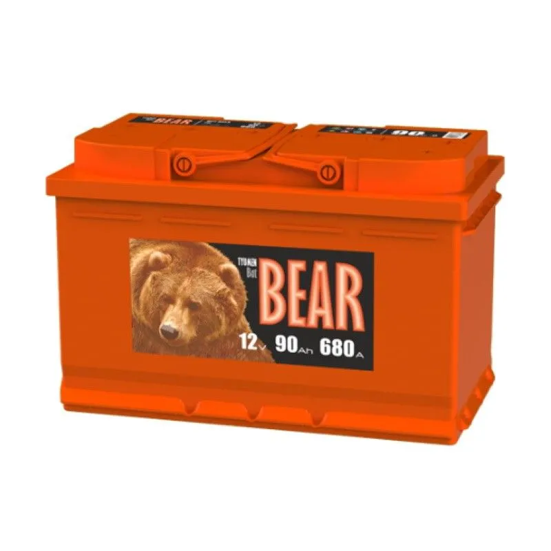 Tyumen-Batbear 90Ач 680А, ПП, стандартные клеммы
