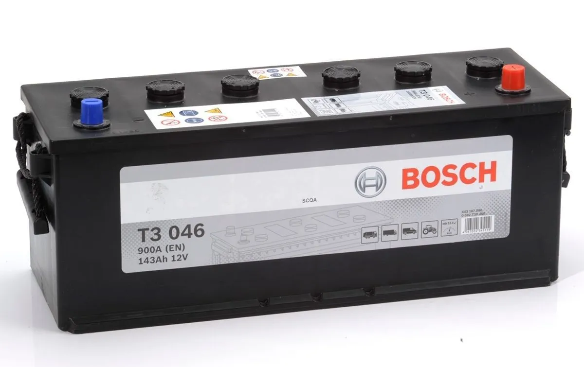 Bosch Т3 046 143Ач 900А 0 092 T30 460, ОП, стандартные клеммы