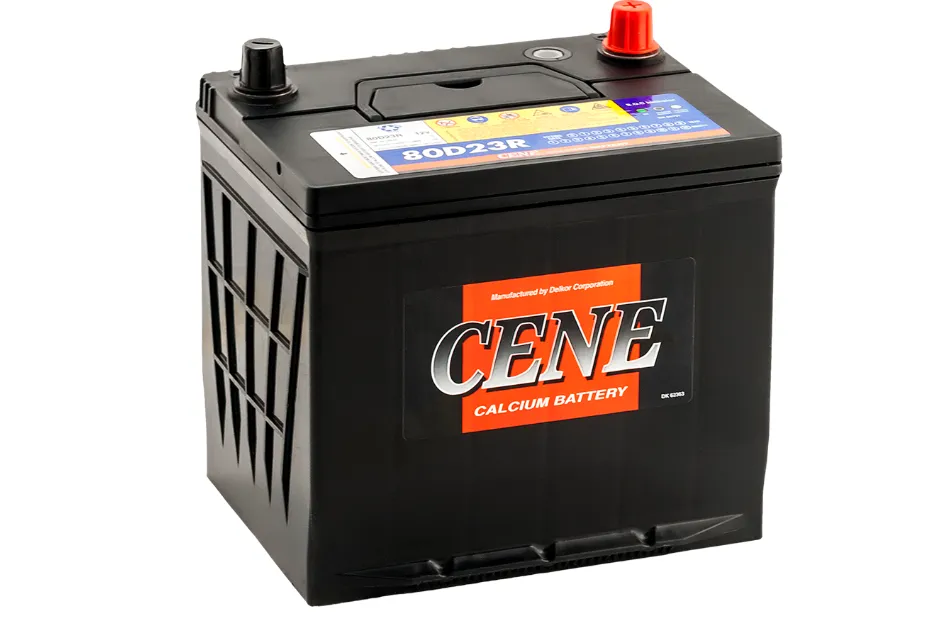 CENE 80D23R 70Ач 600А, ОП, стандартные клеммы