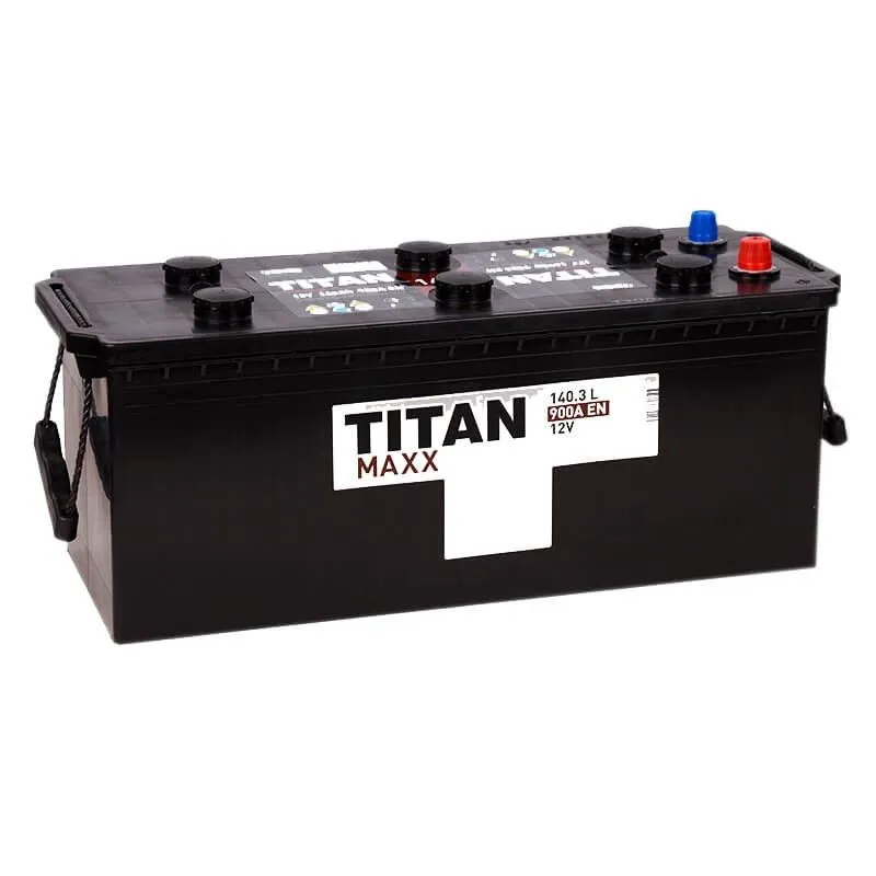 TITAN MAXX 140 L+ 140Ач 900А, ПП, стандартные клеммы