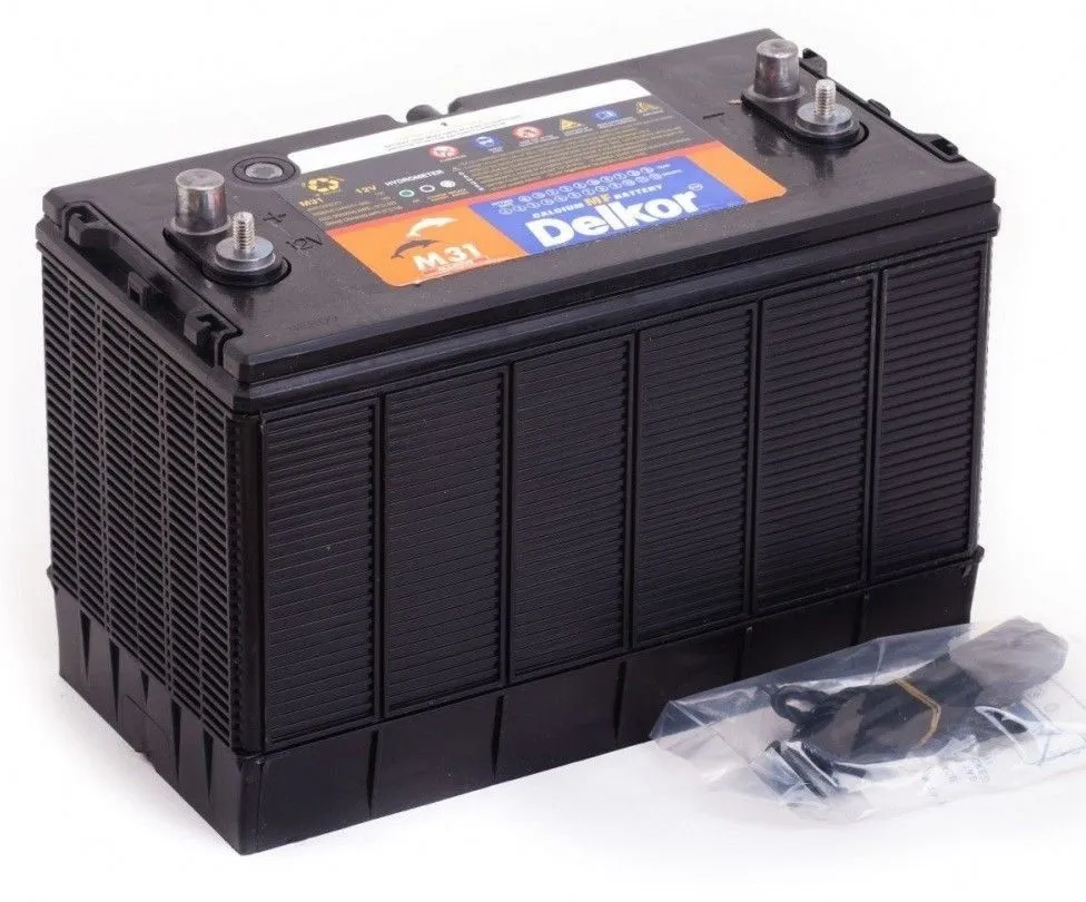 Delkor Marine 6CT-100 (M31MF) 100Ач 625А, ПП, 4 клеммы