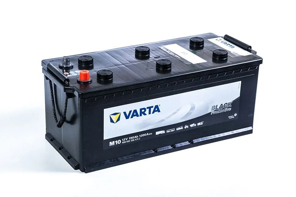 Varta Promotive Black M10 190Ач 1200А 690 033 120, ПП, стандартные клеммы