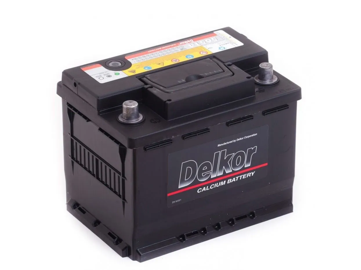 Delkor 6CT-65 (56514) 65Ач 640А, ПП, стандартные клеммы