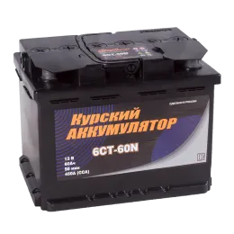 Курский 60Ач 480А, ПП, стандартные клеммы