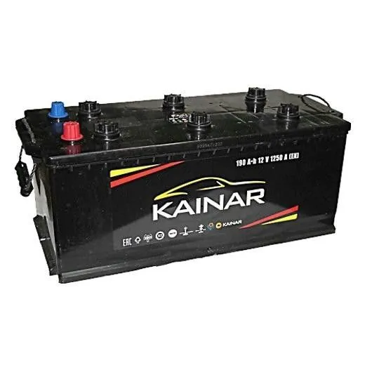 Kainar 190Ач 1250А, ОП, стандартные клеммы