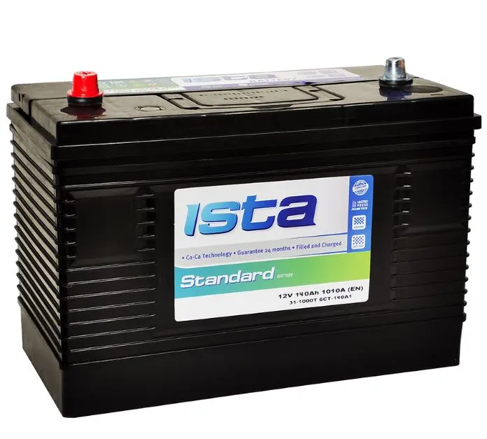 ISTA 31-1000 140Ач 1010А конус, УП, стандартные клеммы