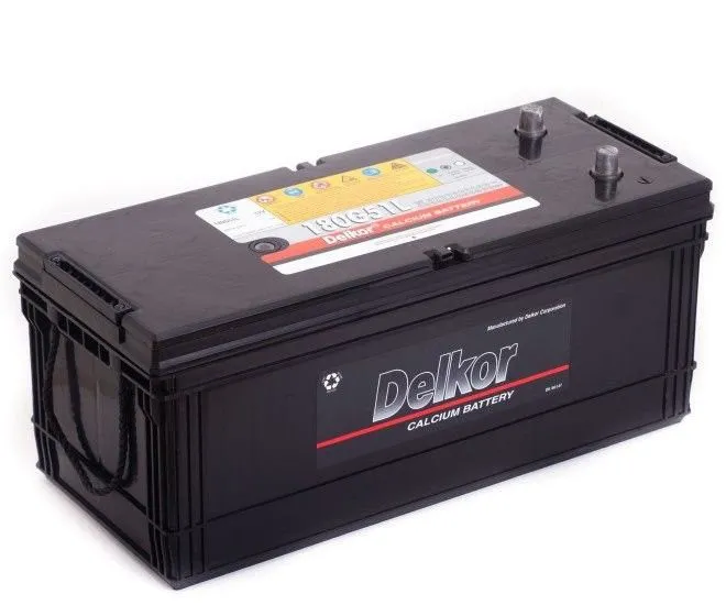 Delkor 6CT-160 (180G51L) 160Ач 1090А, ОП, стандартные клеммы