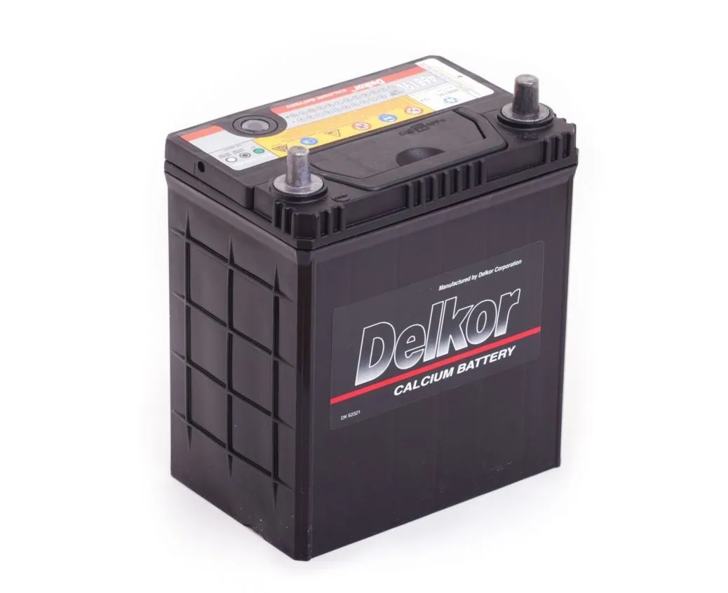 Delkor 6CT-40 (46B19L) 40АЧ 370А, ОП, тонкие клеммы