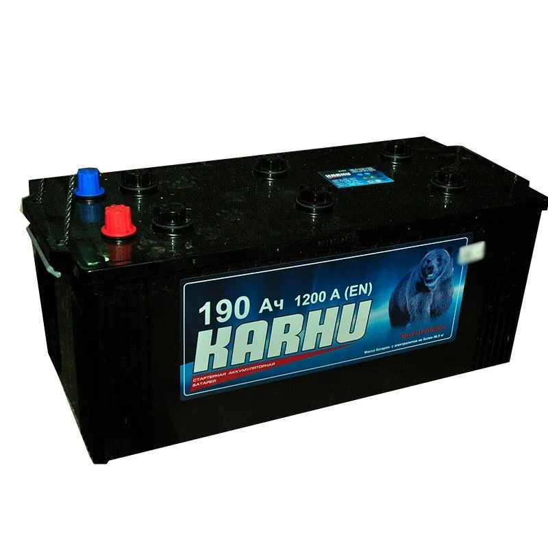 Karhu 190Ач 1250А, ПП, стандартные клеммы