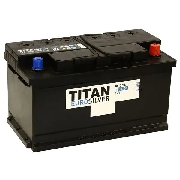 TITAN Euro 85SR+ 85Ач 800А, ОП, стандартные клеммы