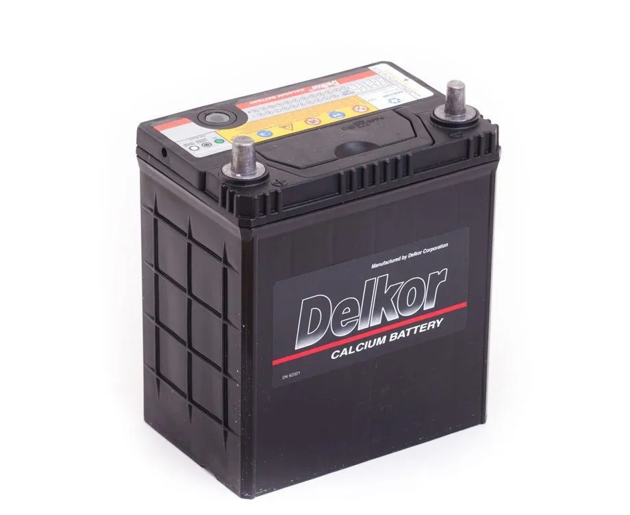 Delkor 6CT-40 (46B19R) 40АЧ 370А, ПП, тонкие клеммы