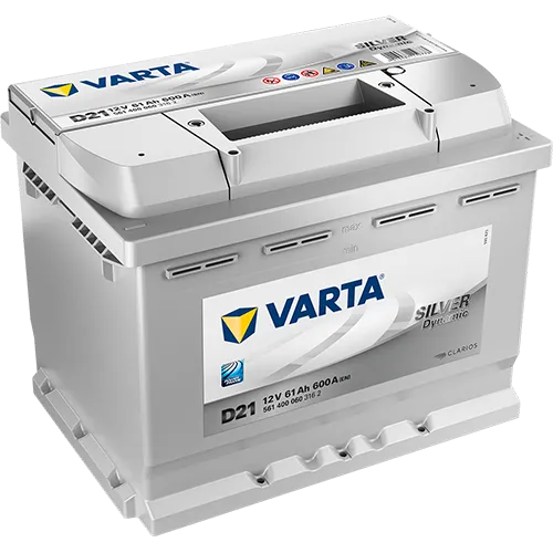 Varta Silver Dynamic D21 61Ач 600А 561 400 060, ОП, стандартные клеммы