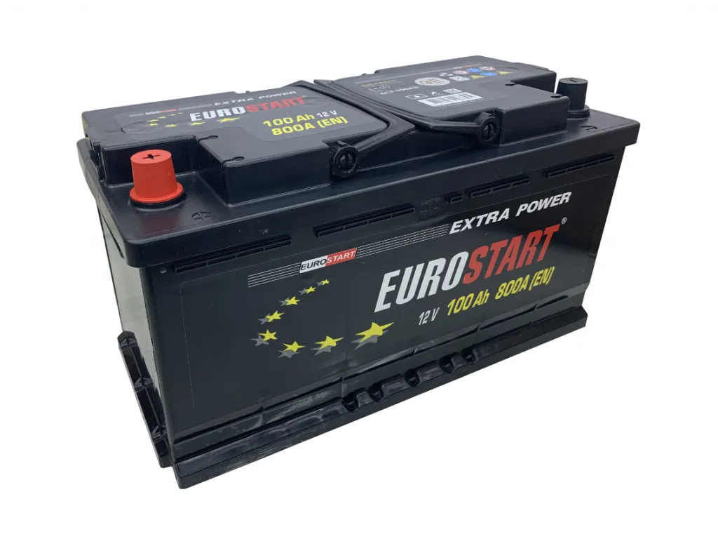 EuroStart 100Ач 800А, ПП, стандартные клеммы