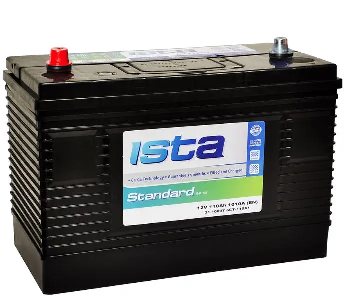 ISTA 31-1000 110Ач 1010А конус, УП, стандартные клеммы