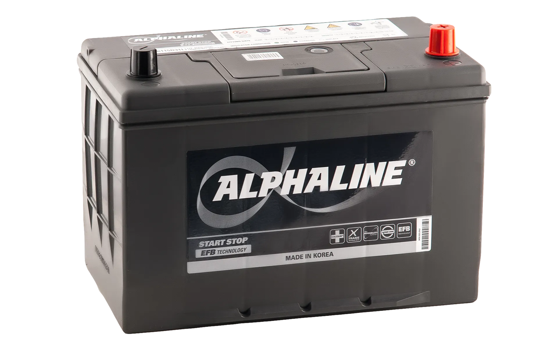 Alphaline EFB SE T110 (115D31L) Start-Stop 80Ач 800А, ОП, стандартные клеммы