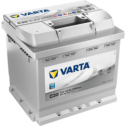 Varta Silver Dynamic C30 54Ач 530А 554 400 053, ОП, стандартные клеммы