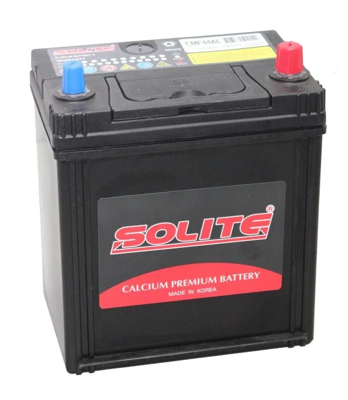 Solite CMF44AL B19L 44Ач 350А, ОП, тонкие клеммы
