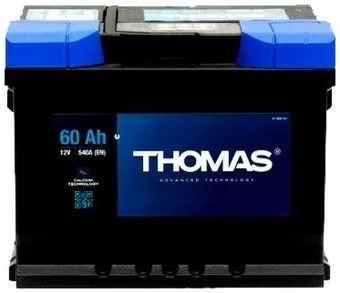 THOMAS 60Ач 580А 560 127 054, ПП, стандартные клеммы