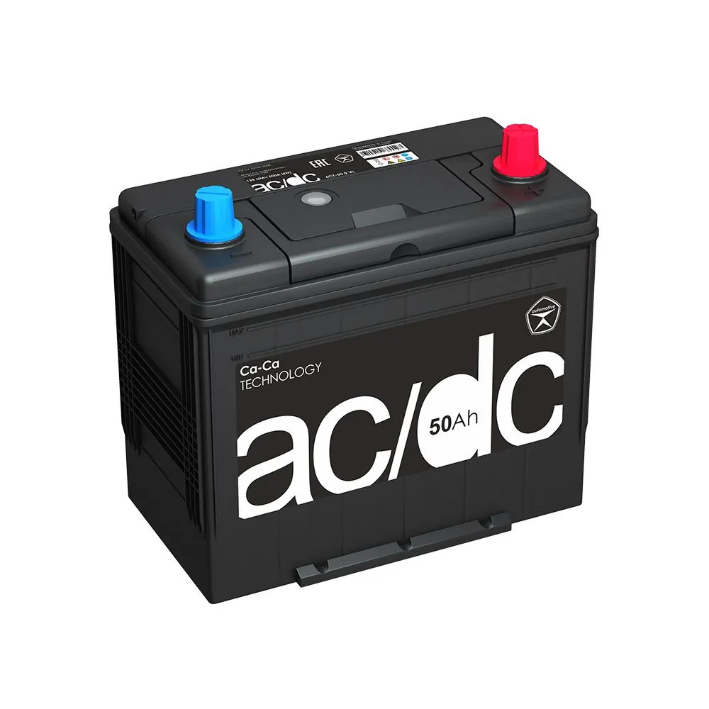AC/DC 65B24L 50Ач 460А, ОП, тонкие клеммы