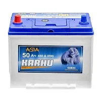 Karhu Asia 65B24R 50Ач 450А, ПП, тонкие клеммы