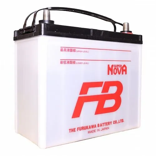 FB Super Nova 55B24L 45Ач 440А, ОП, тонкие клеммы