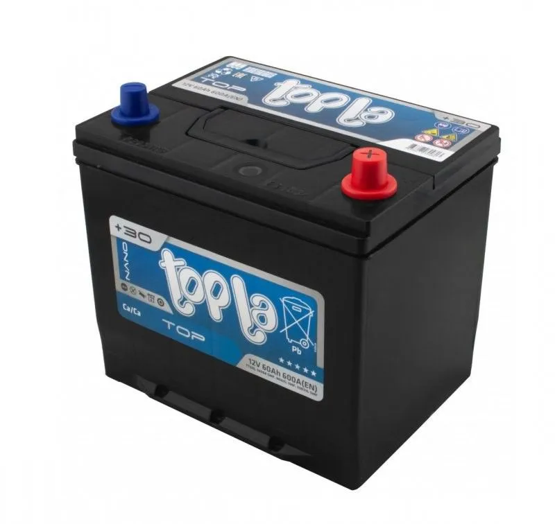 Topla Top Sealed (118861) 60Ач 600А 56058 SMF, ОП, стандартные клеммы
