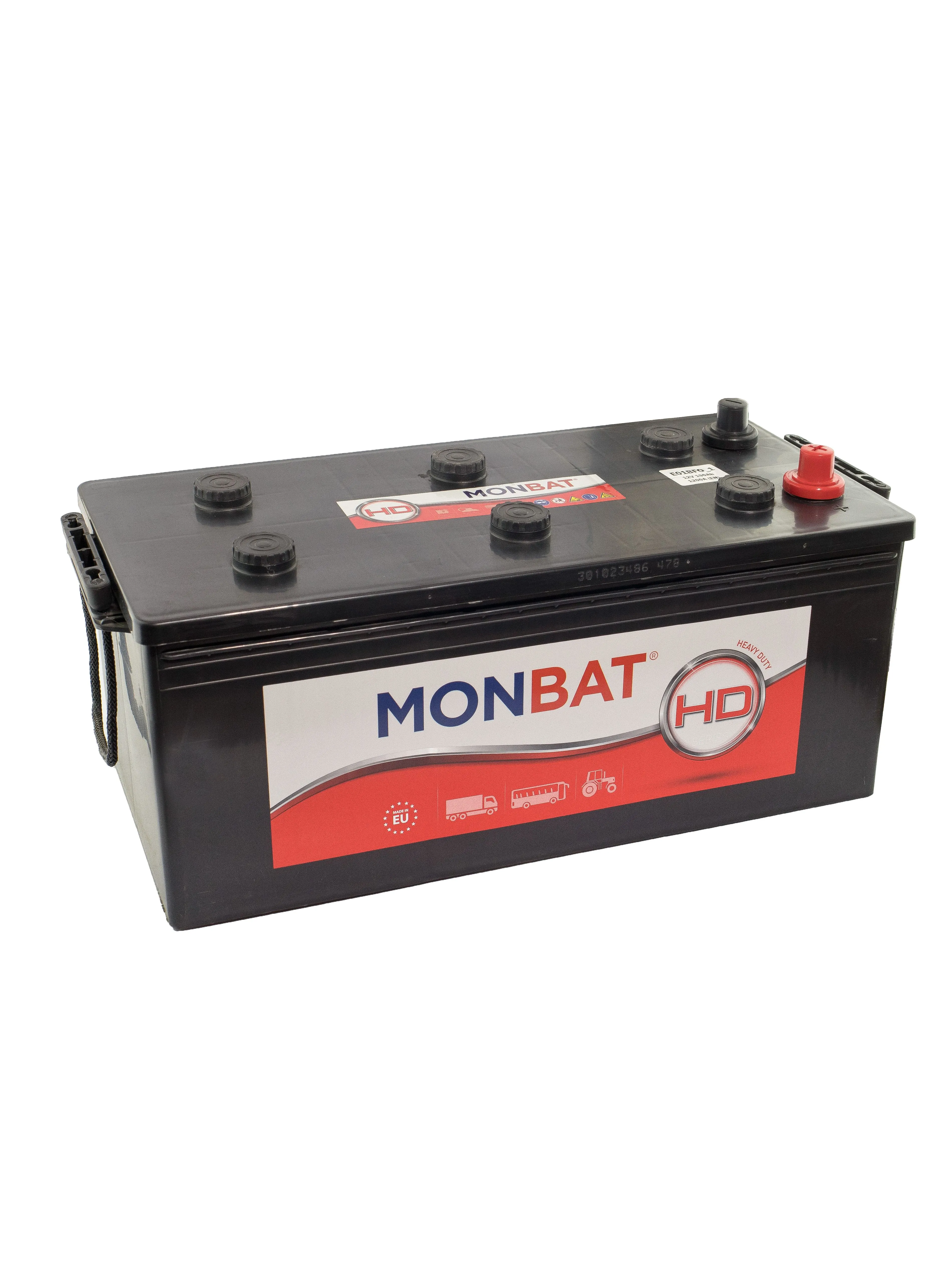 MONBAT TRUCK DYNAMIC HD 225Ач 1200А, ОП, стандартные клеммы
