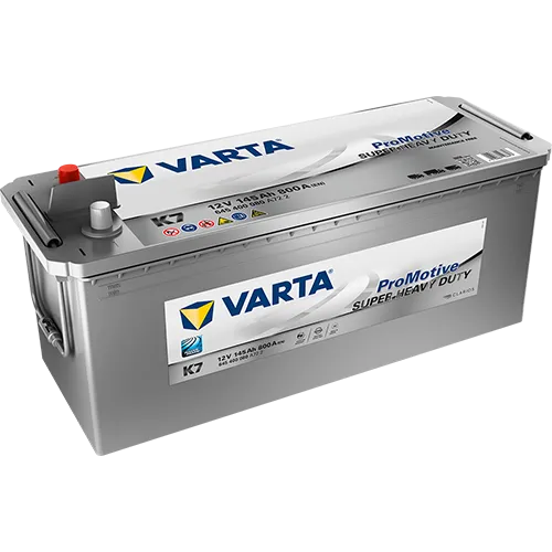 Varta Promotive Silver К7 145Ач 800А 645 400 080, ОП, стандартные клеммы