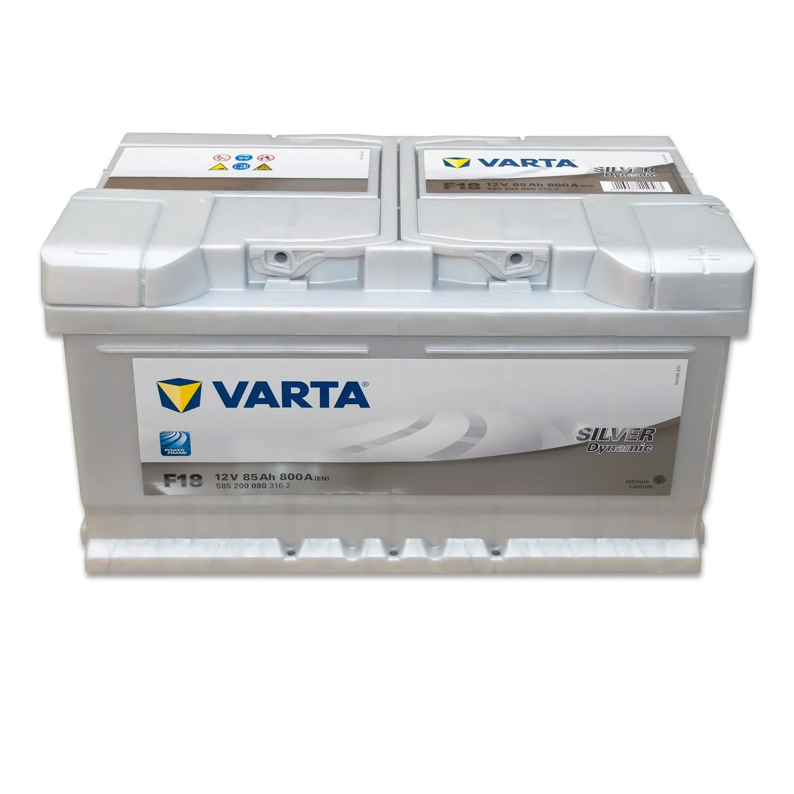 Varta Silver Dynamic F18 85Ач 800А 585 200 080, ОП, стандартные клеммы