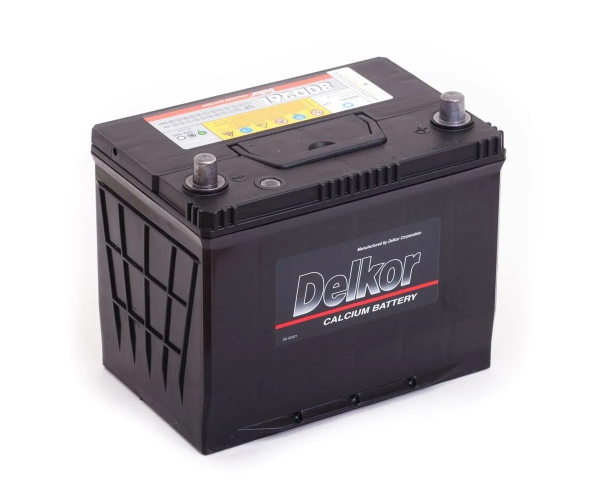 Delkor 6CT-75 (80D26L) 75Ач 600А, ОП, стандартные клеммы