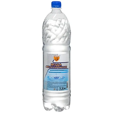 Вода дистиллированная 1,5л