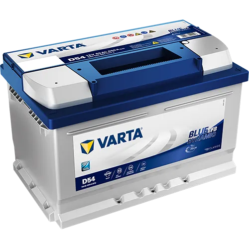 Varta Blue Dynamic EFB Star-Stop D54 65Ач 650А 565 500 065, ОП, стандартные клеммы