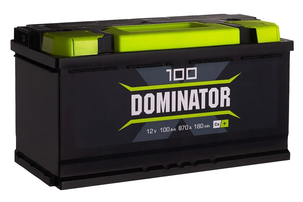 Dominator 100Ач 870А, ОП, стандартные клеммы