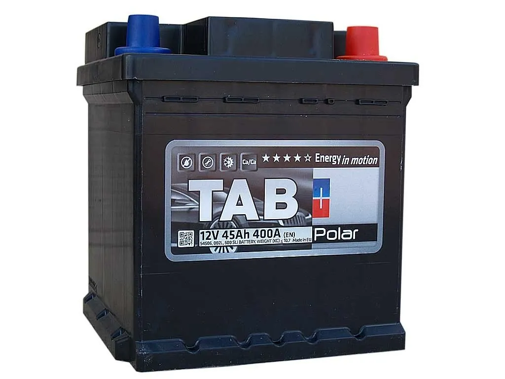 Tab Polar 45Ач 400А 246646 54512 SMF, ОП, стандартные клеммы