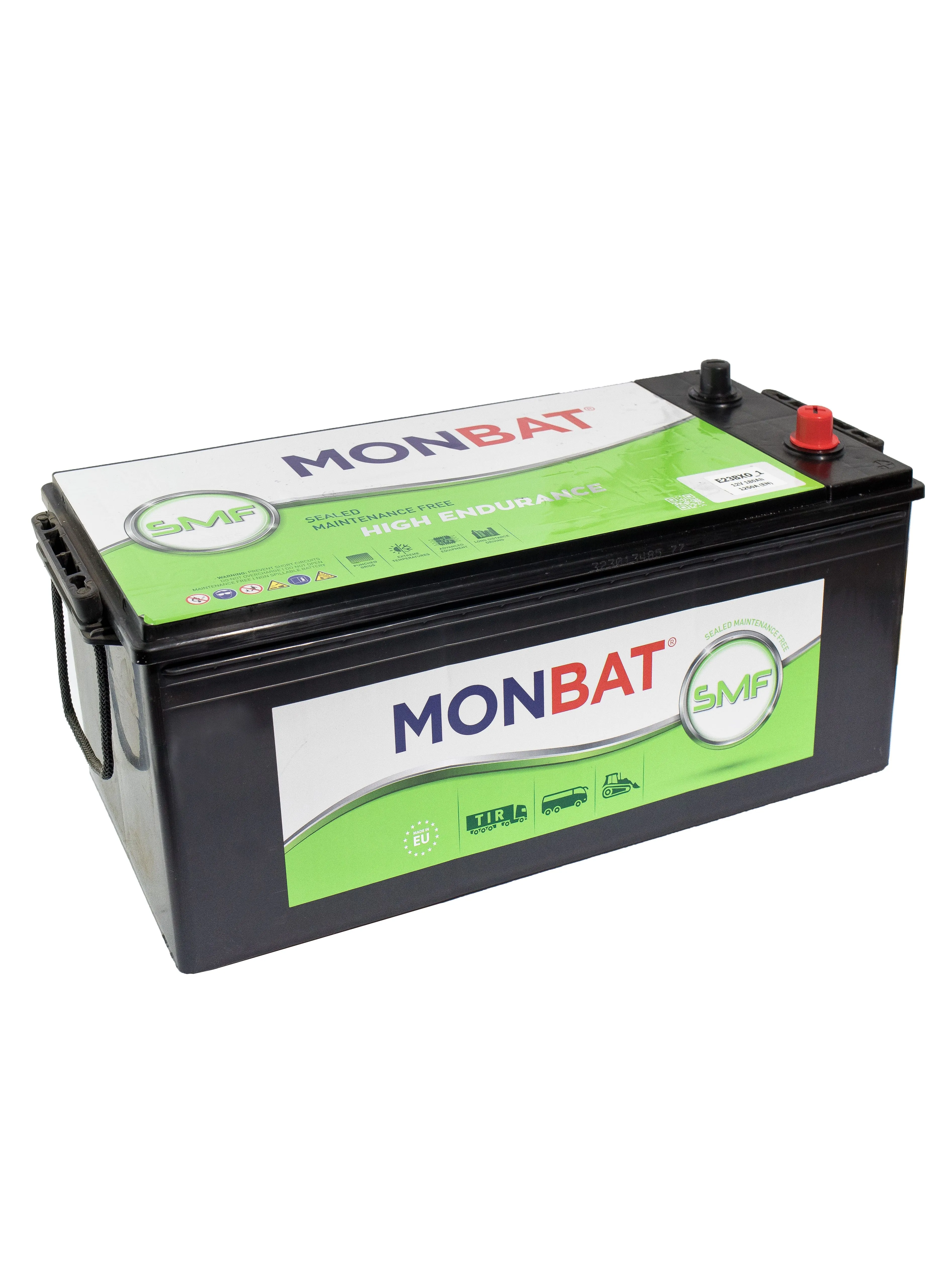 MONBAT TRUCK (SMF) 200Ач 1150А, ОП, стандартные клеммы