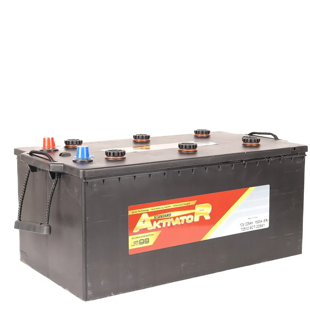 AKTIVATOR 225 Ач 1500 А, обратная полярность, стандартные клеммы