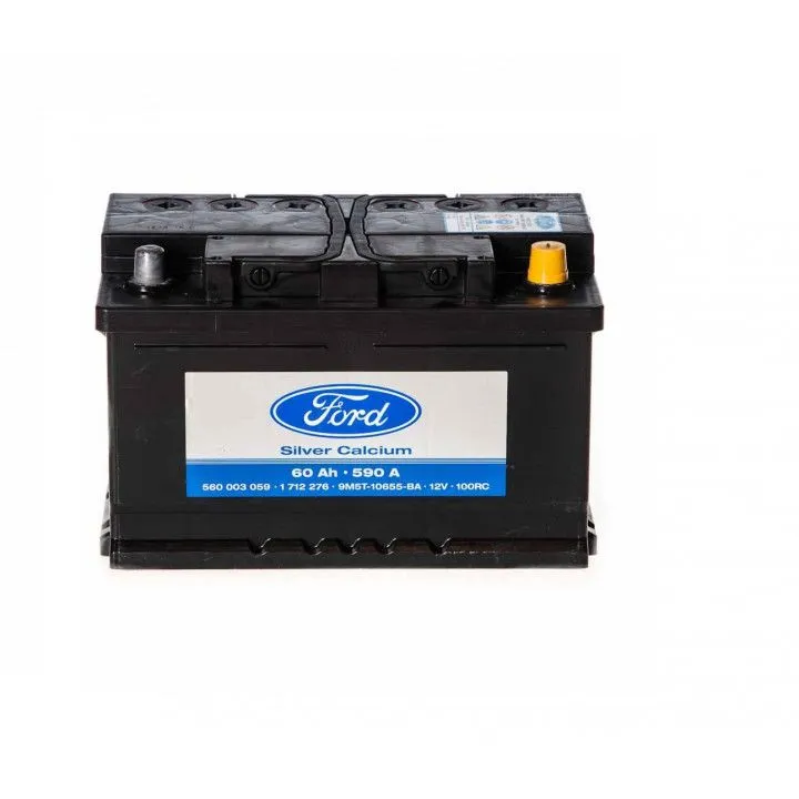 FORD STANDART 60Ач 590А 2375059, ОП, стандартные клеммы