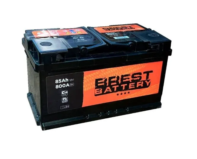 Brest Battery 85Ач 830А, ОП, стандартные клеммы