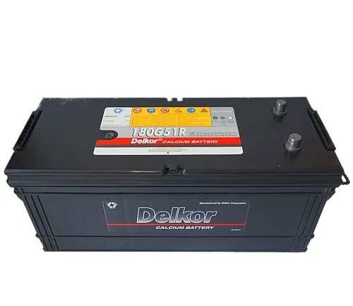 Delkor 6CT-160 (180G51R) 160Ач 1090А, ПП, стандартные клеммы
