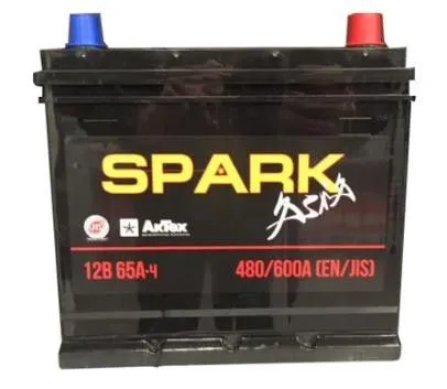 Spark Asia 70D23L 65Ач 480А, ОП, стандартные клеммы