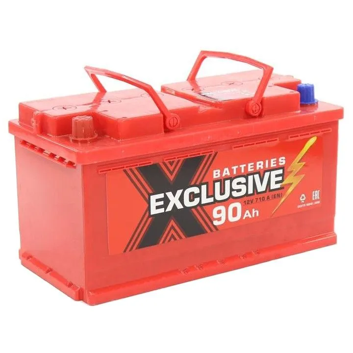 Exclusive 90Ач 700А, ПП, стандартные клеммы
