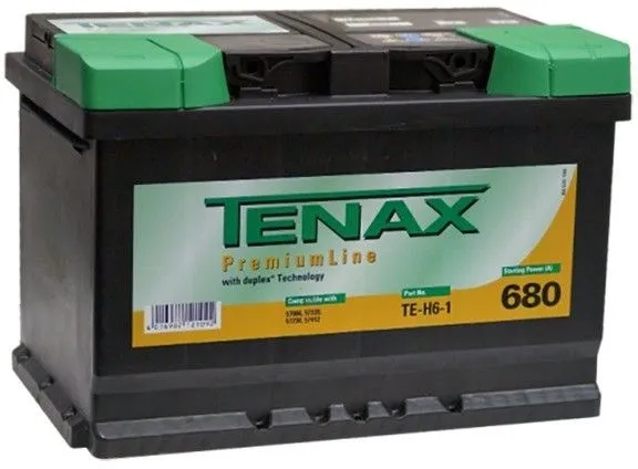 Tenax High Line TE-T6-2 70Ач 640А, ОП, стандартные клеммы