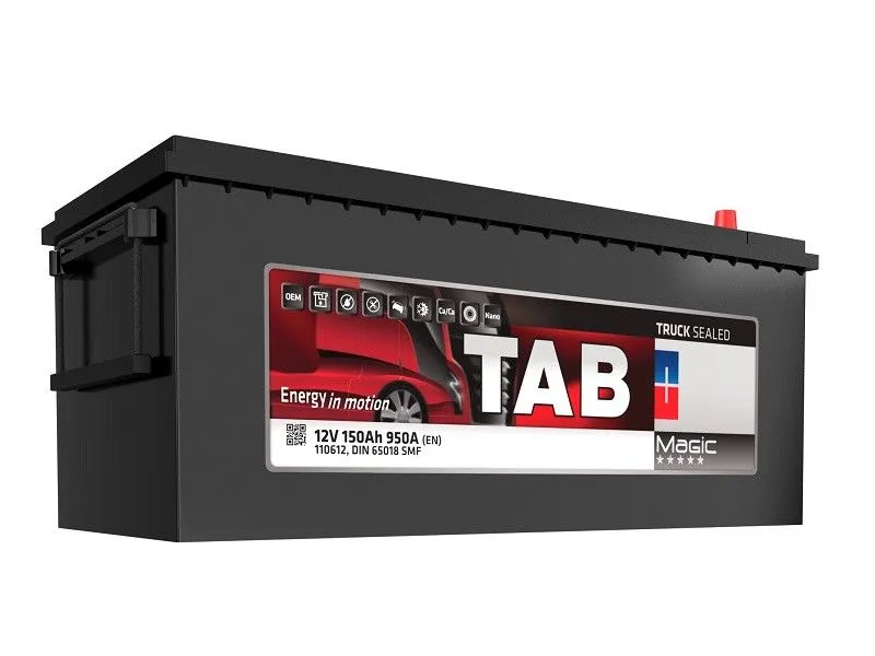 Tab Magic Truck 150Ач 1000А MAC110 154612 65048 SMF, ОП, стандартные клеммы