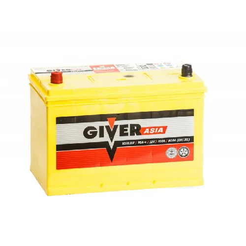 GIVER ASIA 6СТ-90.0 VL3 105D31R 90Ач 720А, ПП, стандартные клеммы